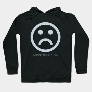 Black Mirror Netflix - Monkey Needs a Hug Black Museum Hoodie